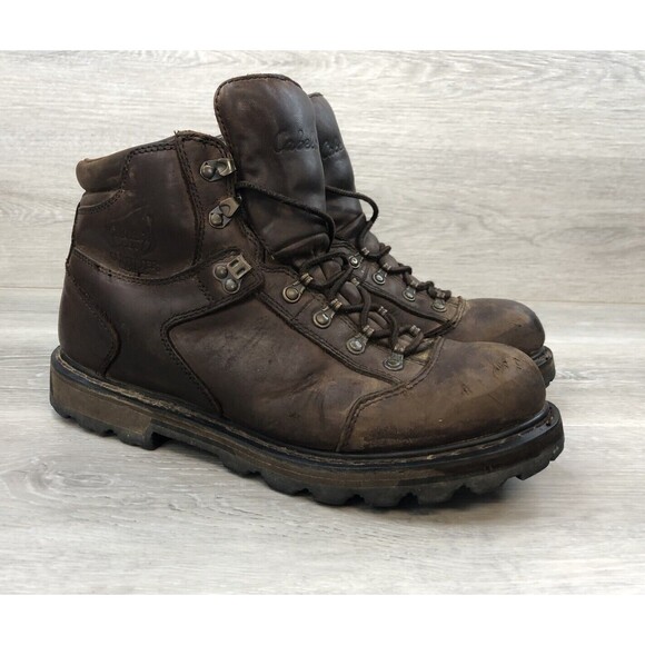 Cabela's Other - Cabela's Work Combat Vibram Men's 11.5D Brown Leather Hiking Boots